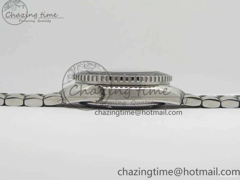 0415 Planet Ocean Pro 45mm OMF 1:1 Best Edition Orange Marker On SS Bracelet A8500 (Black Balance Wheel) Durable 8141